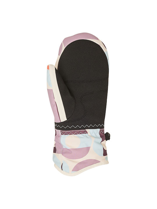 Roxy Jetty Mittens Παιδικά Γάντια Σκι & Snowboard Λευκά