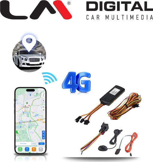 LM Digital GPS-Tracker mit GSM 4G für Autos & Motorräder