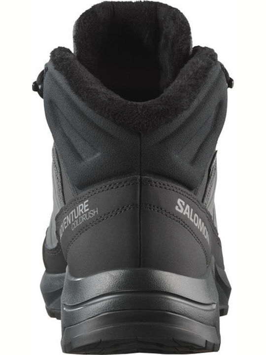 Salomon X Adventure Ανδρικά Ορειβατικά Μποτάκια Αδιάβροχα Μαύρα
