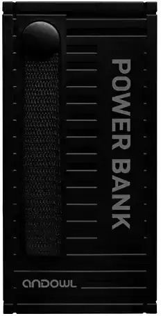 Andowl Q-CD6500 Power Bank 68000mAh 30W with 4 USB-A Ports Quick Charge 3.0 Black