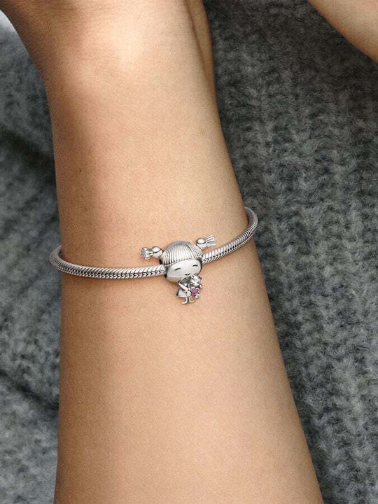 Pandora Little Girl Charm Silver 798016en160 Pandora Little Girl Charm Silver 798016en160