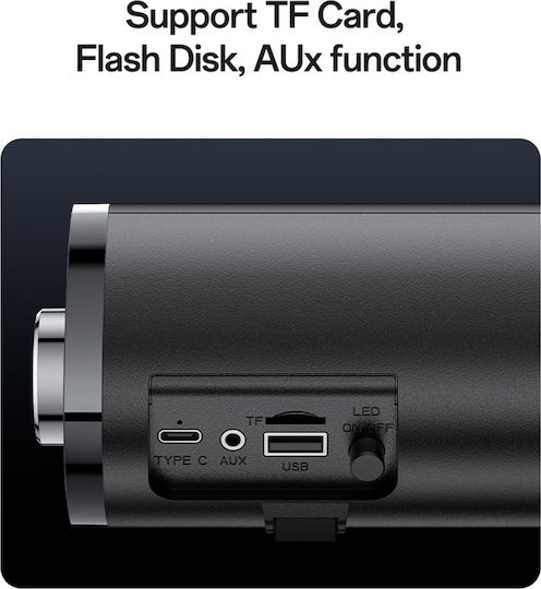 Yesido Ysw27 Bluetooth Speaker 10W with Battery Life up to 1.5 hours Black