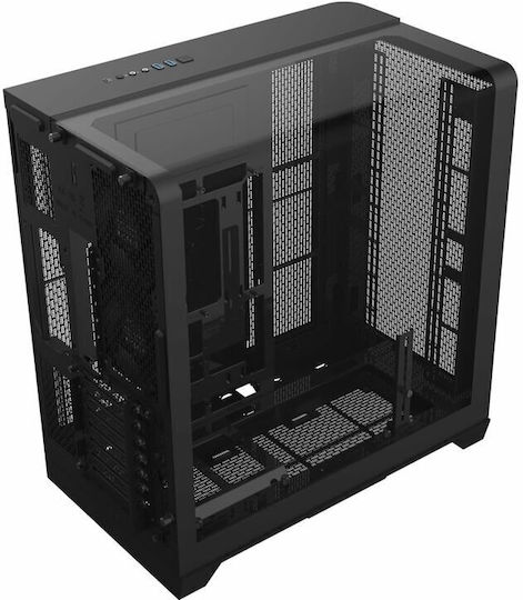Thermaltake View 390 Air Gaming Midi Tower Κουτί Υπολογιστή με Πλαϊνό Παράθυρο Μαύρο