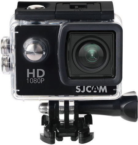 SJCAM SJ4000 720p 32GB Action-Kamera HD (720p) Unterwasser (mit Gehäuse) mit Bildschirm 1.5" und Wi-Fi Schwarz