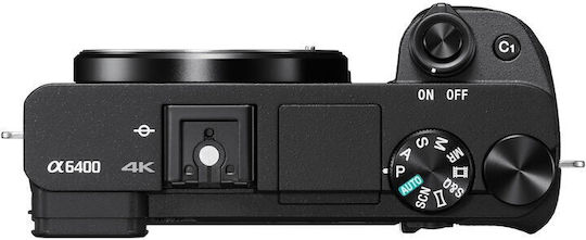 Sony A6400A Mirrorless Φωτογραφική Μηχανή Body Μαύρη