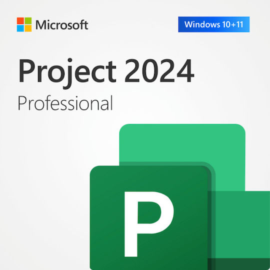 Microsoft Project 2024 Πολύγλωσσο σε Ηλεκτρονική άδεια για 1 Χρήστη