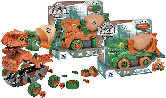 ToyMarkt Dinosaurs Dinosaur Concrete Mixer for 3+ Years (Various Designs) 1pc