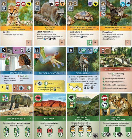 Brettspiel Arche Nova für 1-4 Spieler 14+ Jahre (GER) Feuerland Spiele