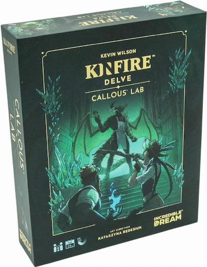 Επιτραπέζιο Παιχνίδι Kinfire Delve: Callous' Lab για 1-2 Παίκτες 14+ Ετών (EN) Incredible Dream Studios