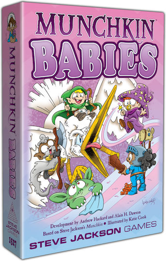 Board Game Munchkin Babies for 3-6 Players 10+ Years Old (EN) Steve Jackson Games