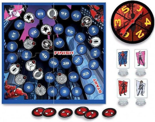 Board Game Spider-Man for 2-4 Players 4+ Years Old Lisciani Giochi
