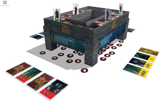 Joc de Societate Lord of the Rings: Battle for Helm's Deep pentru 2-4 Jucători 10+ Ani (GER) Cartamundi