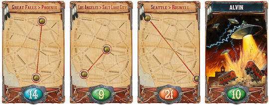 Game Expansion Ticket to Ride France & Old West (pl) for 2-3 Players 8+ Years Old (PL) Rebel Games