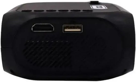 Andowl QHD100 Mini Projector LCD Full HD Λάμπας LED με Ενσωματωμένα Ηχεία