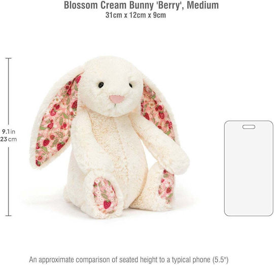 Jellycat Λούτρινο Λαγουδάκι 31 εκ.