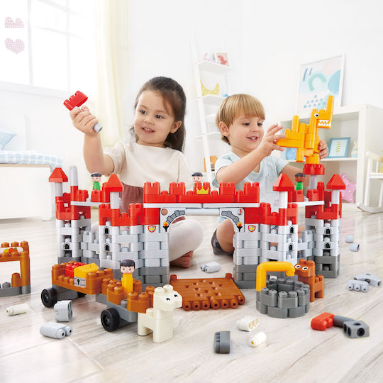 Hape Τουβλάκια PolyM Castle για 2-6 Ετών 310τμχ