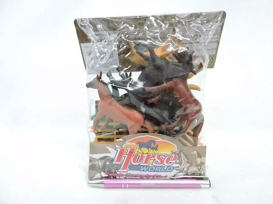 Figurină Hipo Horses 10 Cm, 10 bucăți (hsh001)