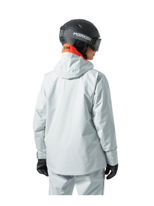 Helly Hansen Powchaser 66066-403 Γυναικείο Μπουφάν για Σκι & Snowboard Πράσινο