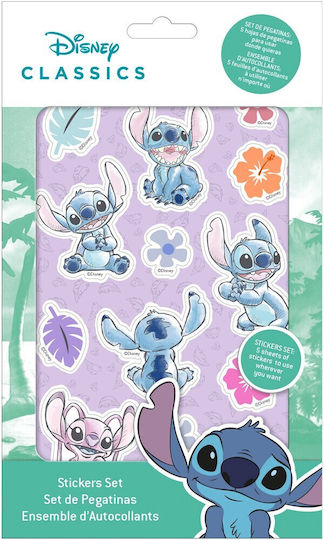 Σετ Αυτοκόλλητα Stitch Υ15x25εκ