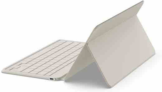 Satechi Kabellos Bluetooth Nur Tastatur für Tablet Englisch US Beige