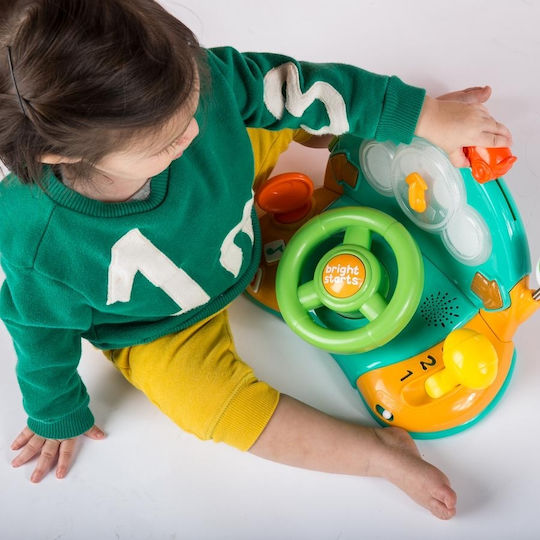 Bright Starts Multifuntional Toy Steering Wheel Lights & Colors Driver