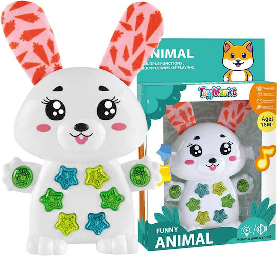 ToyMarkt Animal with Light and Sounds for 18++ Months