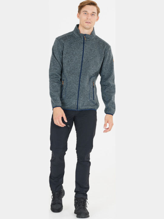Men's Fleece Cardigan Stormy Weather