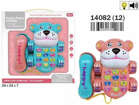 BigBuy Spieltelefon mit Licht und Geräuschen
