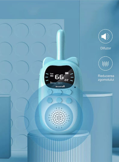 Smartic Walkie Talkie Pentru Copii Pentru 3+ Ani