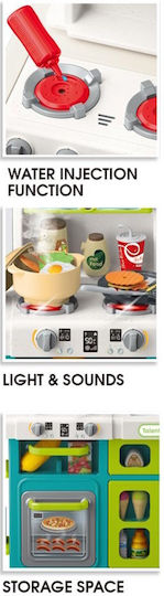 Luna Luna Kids Kitchen for 3+ Years 105 Pieces