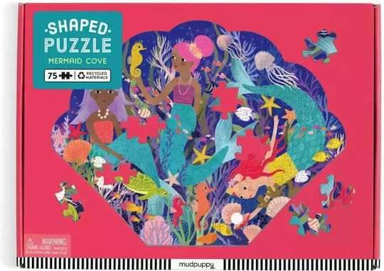 Kids Puzzle Mermaids for 3+ years+ Years 75pcs Mudpuppy