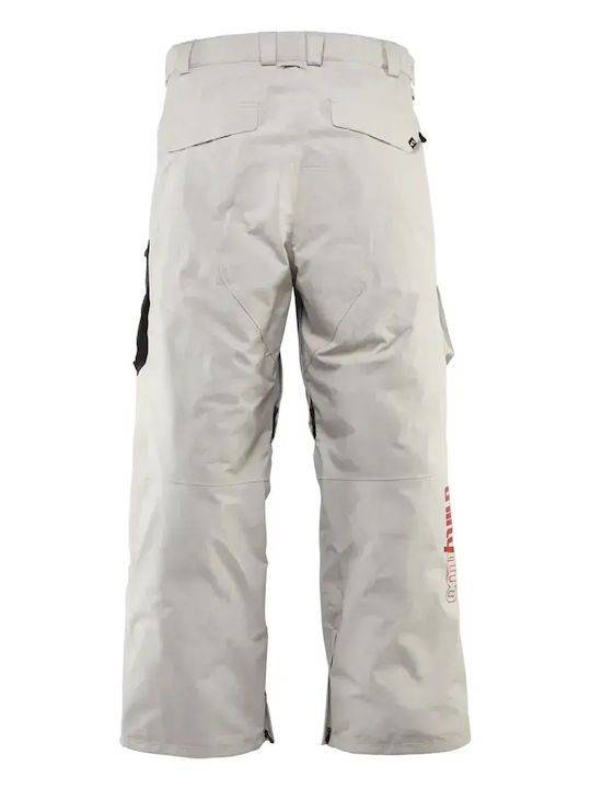 Thirty two I-008384-1050 Ανδρικό Παντελόνι Σκι & Snowboard Ασημί
