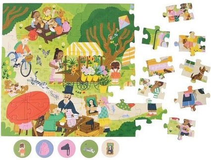 Kinderpuzzle 200pcs Apli Kids