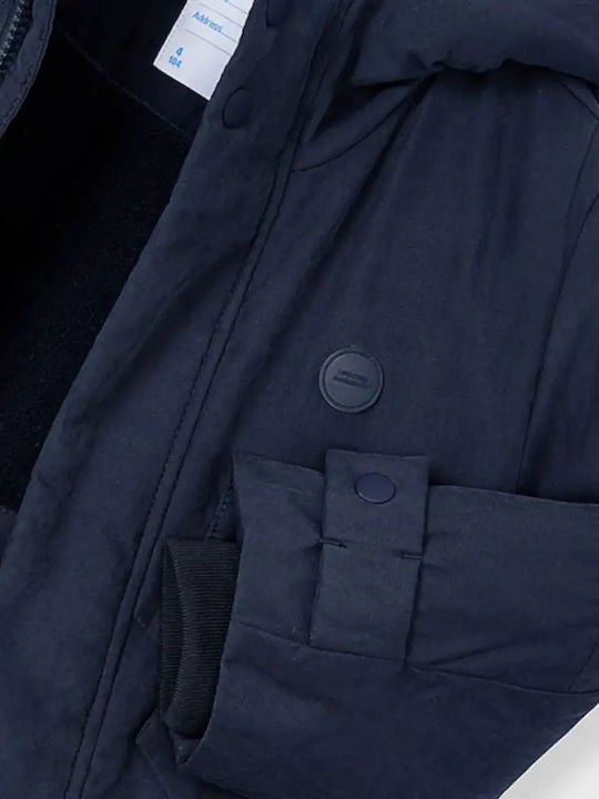 Kids' Casual Jacket with Hood Navy