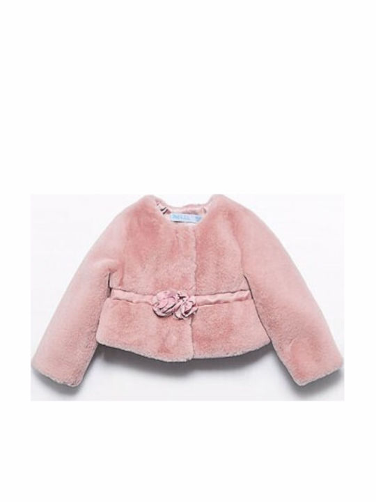 Kinderpelz Kurz Rose Petal