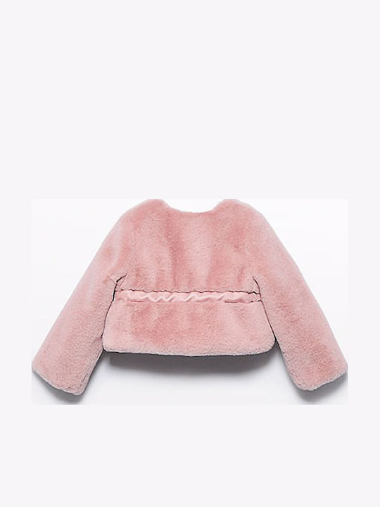 Kinderpelz Kurz Rose Petal