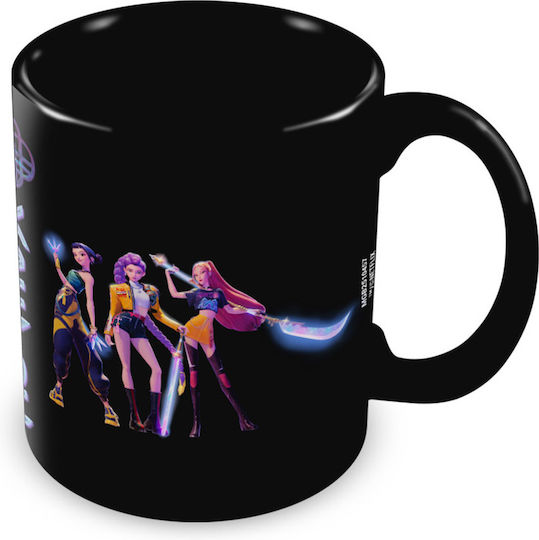 Pyramid International Ceramic Black Mug 320ml