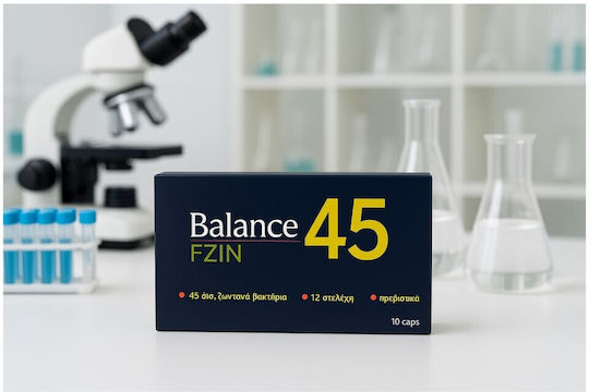 Fzin Balance 45 Συμπλήρωμα με Προβιοτικά 10 κάψουλες