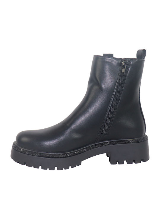 Stiefeletten Damen Schwarz