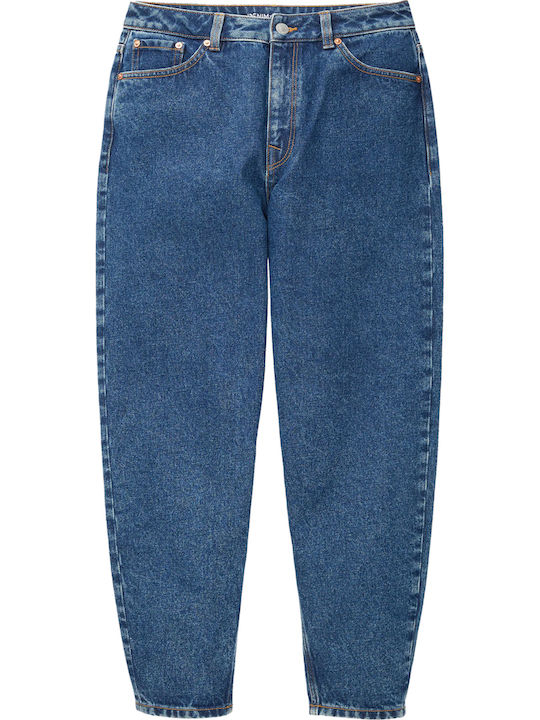 High Waist Women's Jean Trousers Dark Stone Blue