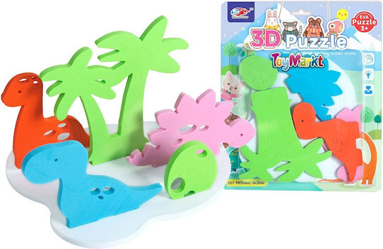 ToyMarkt Παιχνίδι Κατασκευών Πλαστικό Δεινόσαυροι για Παιδιά 3+ Ετών