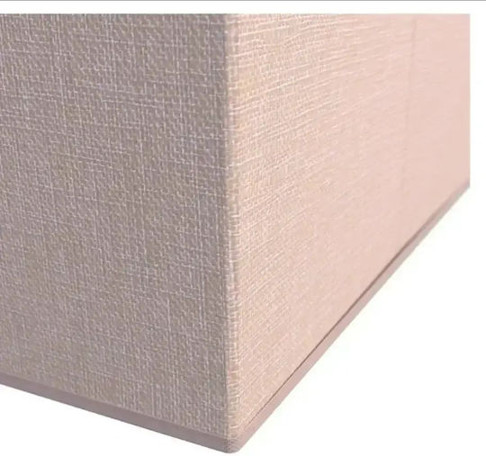 Tpster Stoff Aufbewahrungsbox für Kleidung in Rosa Farbe 31x31x31cm 1Stück
