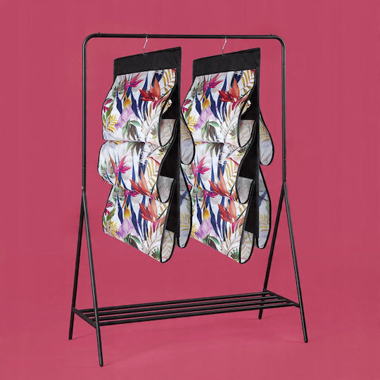 Guess Fabric Hanging Clothes Organizer 72x42cm