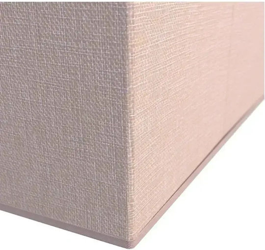 Tpster Stoff Aufbewahrungsbox für Kleidung in Rosa Farbe 31x31x31cm 1Stück
