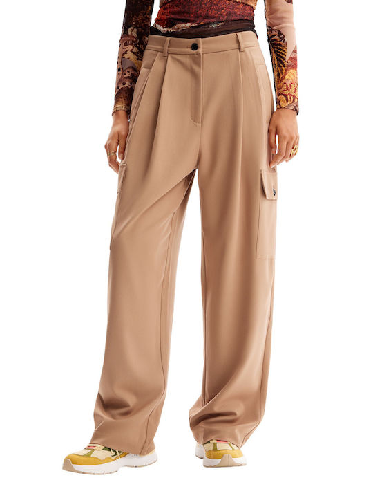 Lacroix Women's Fabric Trousers Beige