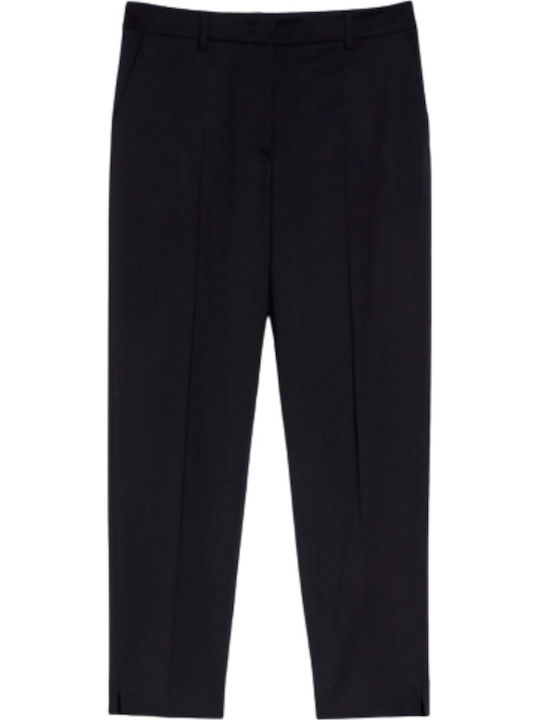 Women's Fabric Trousers Black