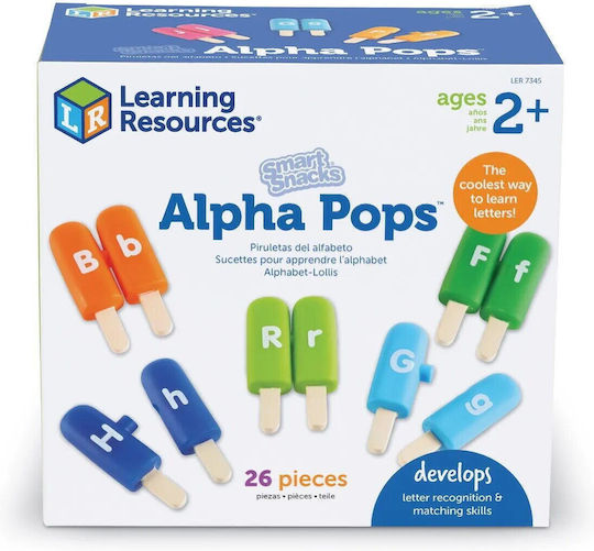 Learning Resources Παγωτά Αγγλικού Αλφάβητου Joc Educațional Litere și numere pentru 2+ ani Ani