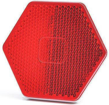 Hexagonal Reflector Adhesive 1203 Uo6 Red Was Was 1203