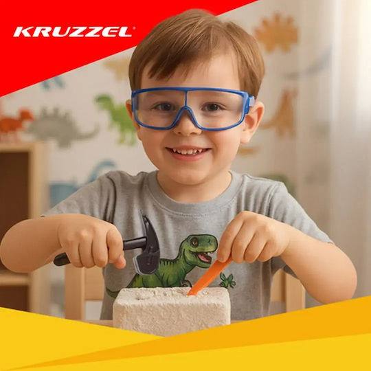 Kruzzel Educational Game Dinosaur Excavation for 3+ years Years Old