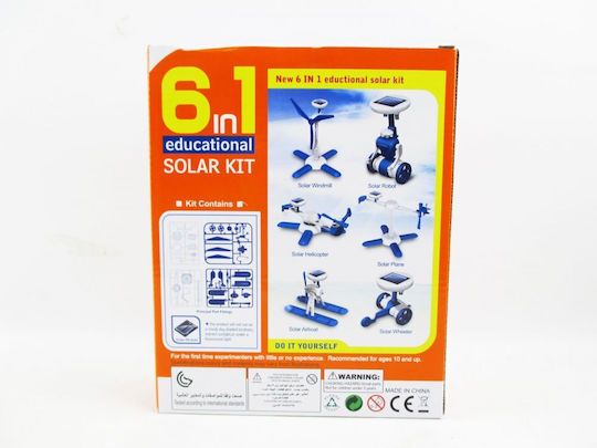 Ηλιακό Ρομπότ 6 Σε 1 Educational Game Robotics for 10+ years old Years Old